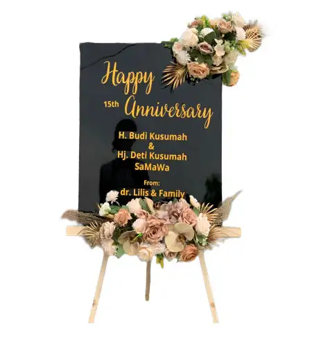 Papan Bunga Akrilik Kaliori